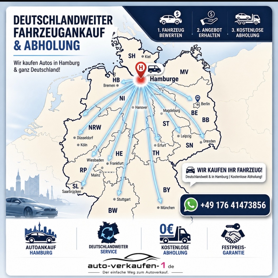 Standorte Karte Schleswig-Holstein